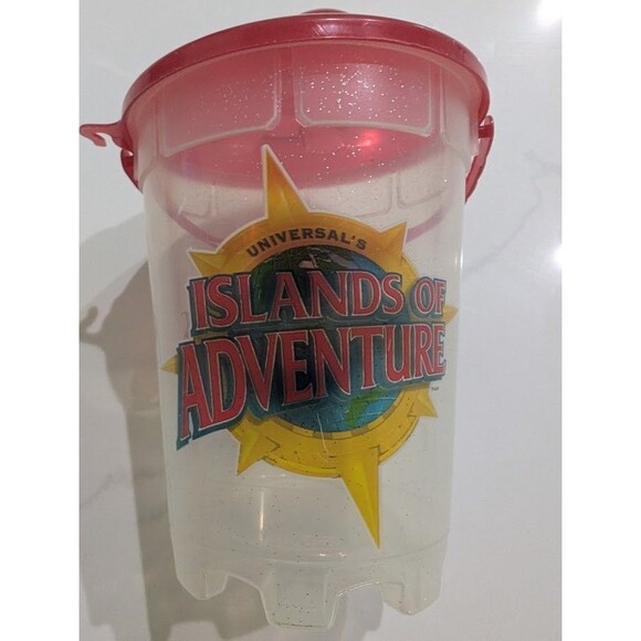 Universal Studios Florida & Islands of Adventure Refillable Popcorn Bucket & Lid - Picture 2 of 4